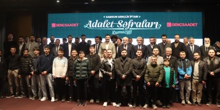 Samsun Genç Saadet’ten ‘‘Adalet Sofraları’’ İftarı